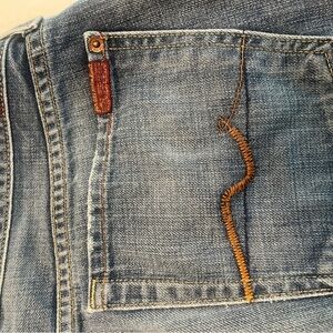 7 For All Mankind Blue Bootcut Jeans size 36x29